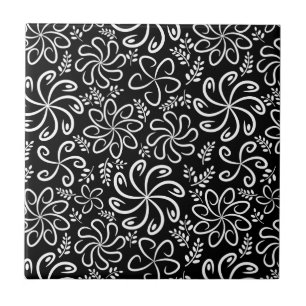 Beautiful black and white Tile