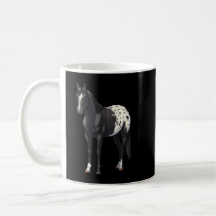 Beautiful Black Blanket Appaloosa Horse Lover Gift Coffee Mug