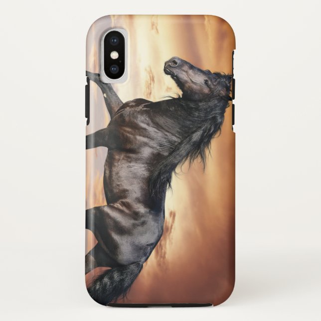 Beautiful Black Horse Case-Mate iPhone Case (Back)