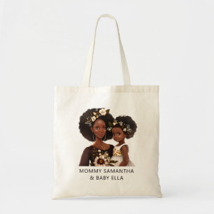 Beautiful Black Mum and Daughter (11) Tote Bag