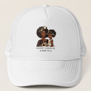 Beautiful Black Mum and Daughter (11) Trucker Hat