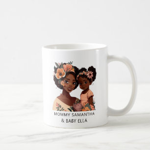 Beautiful Black Mum and Daughter (13) Coffee Mug