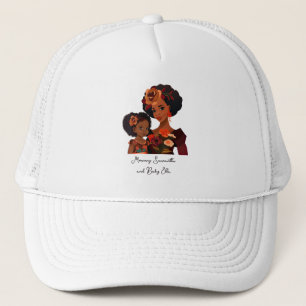 Beautiful Black Mum and Daughter (20) Trucker Hat