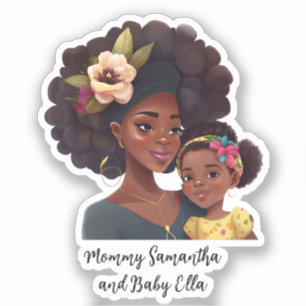 Beautiful Black Mum and Daughter (21)