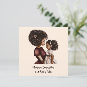 Beautiful Black Mum and Daughter (26)