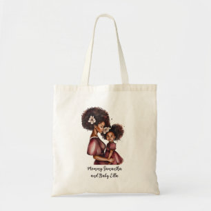 Beautiful Black Mum and Daughter (27) Tote Bag