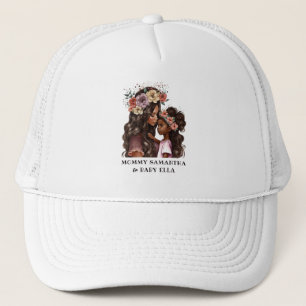 Beautiful Black Mum and Daughter (2) Trucker Hat