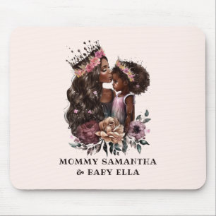 Beautiful Black Mum and Daughter (3) Mouse Pad