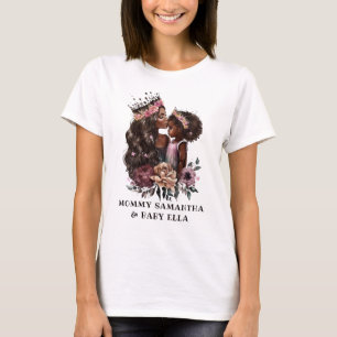Beautiful Black Mum and Daughter (3) T-Shirt