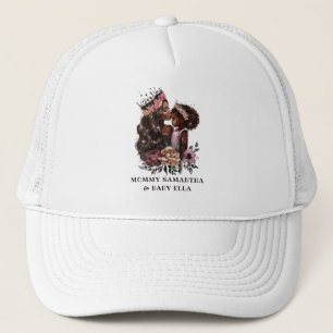 Beautiful Black Mum and Daughter (3) Trucker Hat