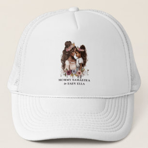 Beautiful Black Mum and Daughter (5) Trucker Hat