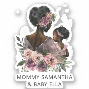 Beautiful Black Mum and Daughter (8)