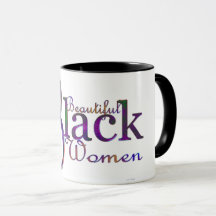 Beautiful Black Women coffee cup
