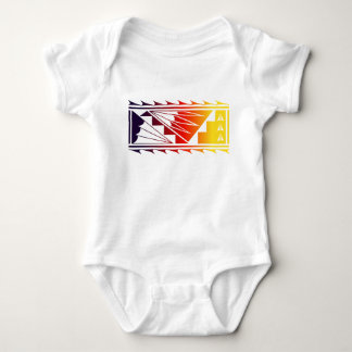 Beautiful Blessings - Black/Yellow/Red -  Baby Bodysuit