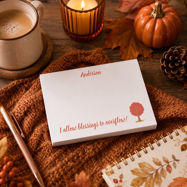 Beautiful Blessings Fall Inspired  Post-it Notes (Creator Uploaded)