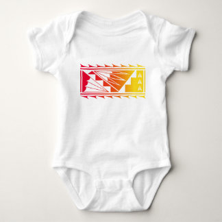 Beautiful Blessings - Red/Yellow -  Baby Bodysuit