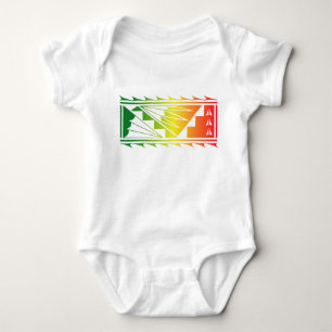 Beautiful Blessings - Red/Yellow/Green - Baby Bodysuit