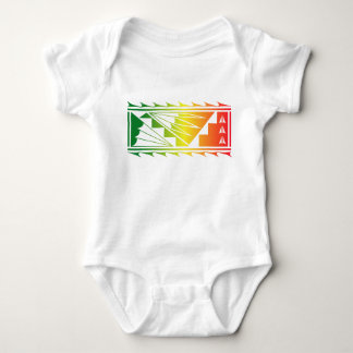 Beautiful Blessings - Red/Yellow/Green -  Baby Bodysuit