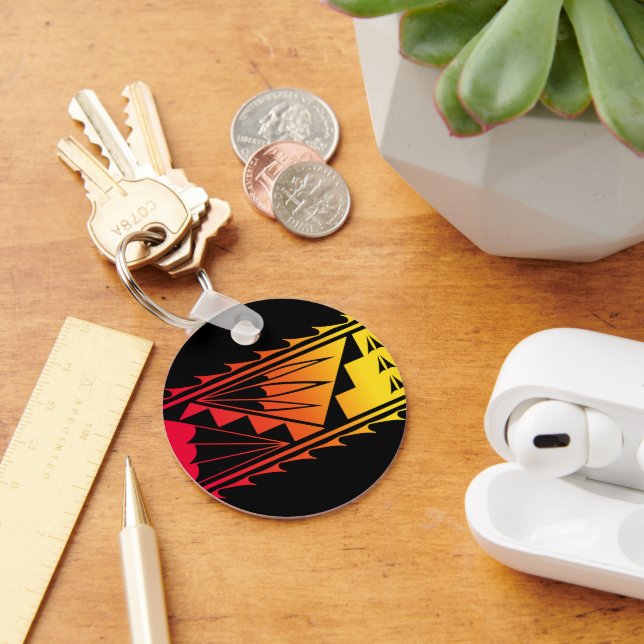 Beautiful Blessings - Red/Yellow -  Key Ring (Desk)