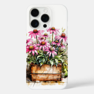 Beautiful Blooming Aster Flowers iPhone 16 Pro Case