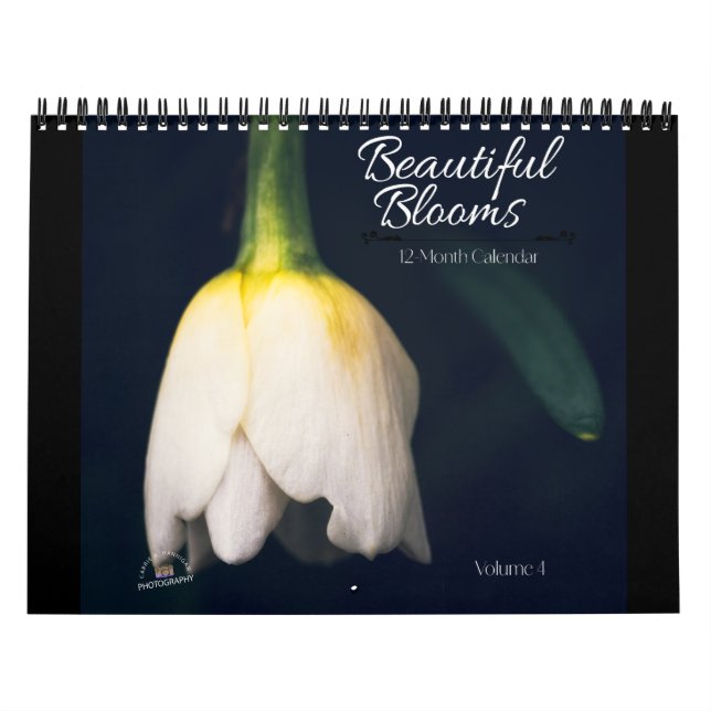 Beautiful Blooms 12-Month Calendar (Cover)