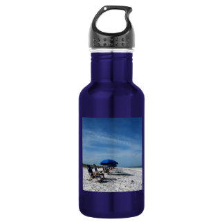 Beautiful Blue Beach Bottle