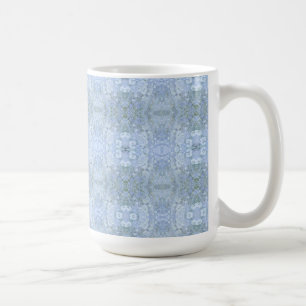 Beautiful Blue Beech Tree Bark Patterned Coffee Mug