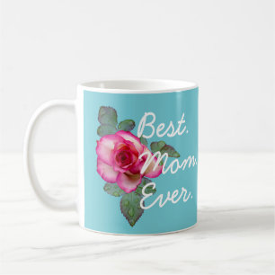 Beautiful Blue Best Mum Ever Mug