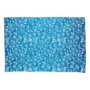 Beautiful Blue Geometric Pattern Pillowcase
