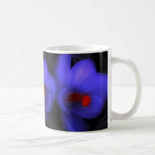 Beautiful Blue Purple Crocus Blooms Coffee Mug