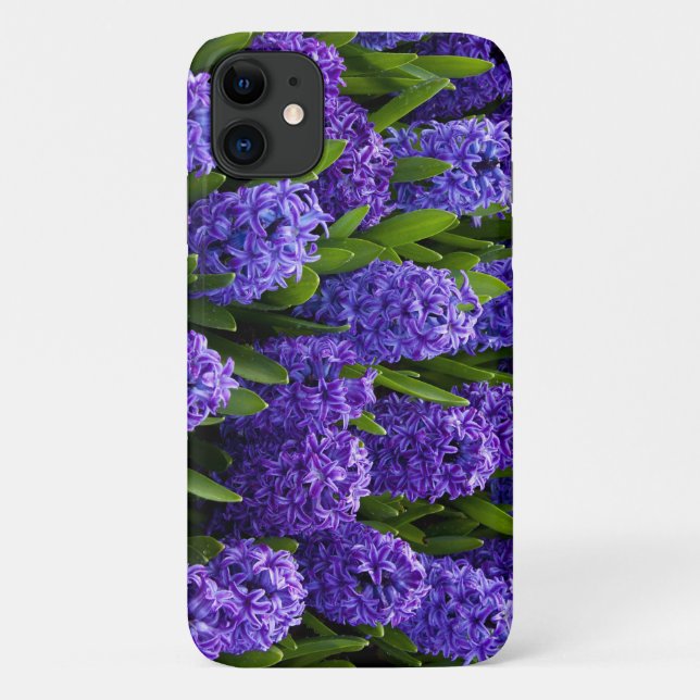 Beautiful Blue/Purple Hyacinths Case-Mate iPhone Case (Back)