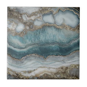 Beautiful blue silver home tiles