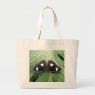 Beautiful Blue Spotted Butterfly Tote Bag