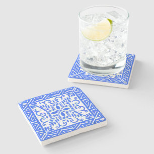 Beautiful Blue Tile Trivet Stone Coaster