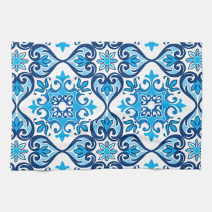 💙🤍 Beautiful blue - white Azulejos X, Kitch Tea Towel