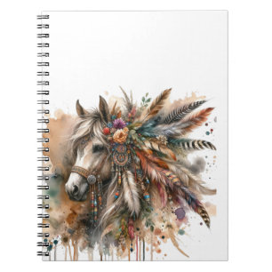 Beautiful Boho Horse Notebook