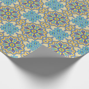 Beautiful Boho Talavera Tile Wrapping Paper