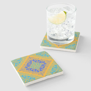 Beautiful Boho Tile  Stone Coaster