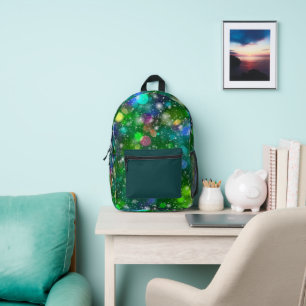 Beautiful Bokeh Lights Pattern  Printed Backpack