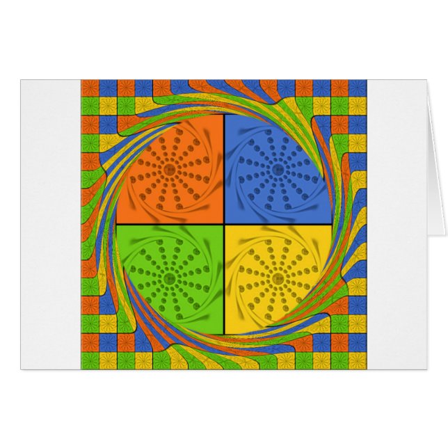 Beautiful Bold Egyptian Pattern: A Dazzling Design (Front Horizontal)