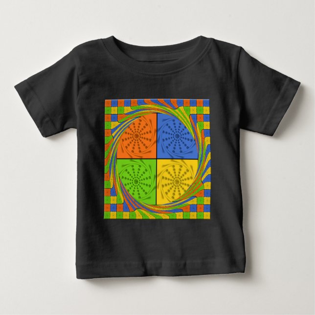 Beautiful Bold Egyptian Pattern: A Dazzling Design Baby T-Shirt (Front)