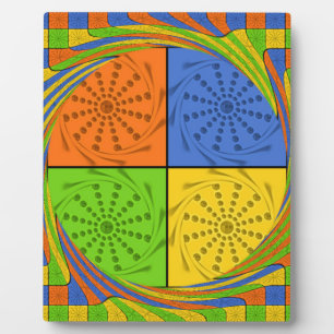 Beautiful Bold Egyptian Pattern: A Dazzling Design Plaque