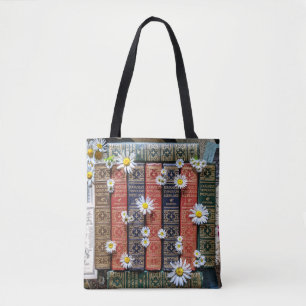 Beautiful Book Spines (Bookland) Tote Bag