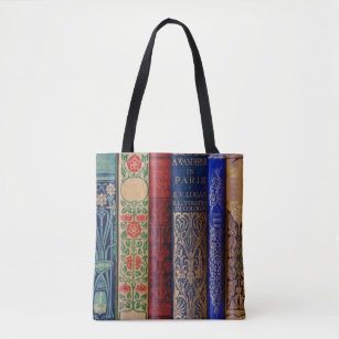 Beautiful Book Spines Tote Bag