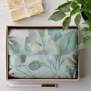 Beautiful Botanical Wildflowers and Hummingbird Tissue Paper