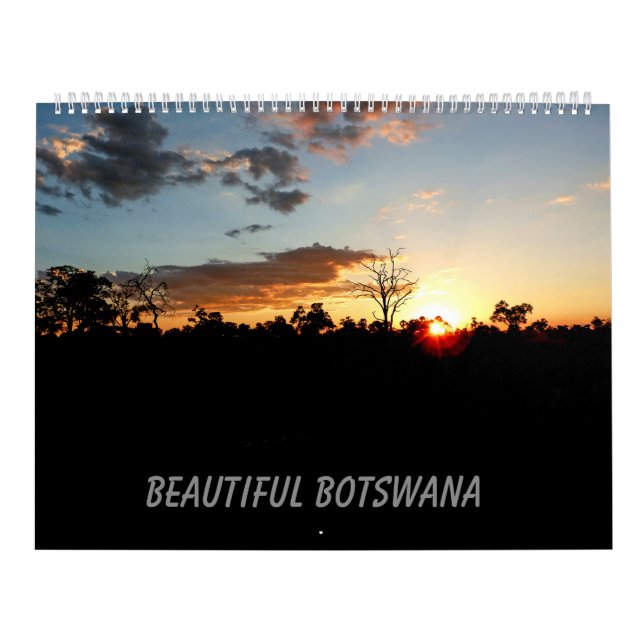 BEAUTIFUL BOTSWANA CALENDAR (Cover)