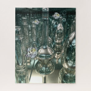 Beautiful Bottles and Butterflies Jigsaw Puzzle