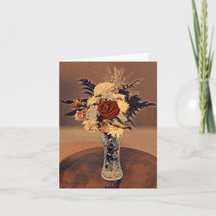 Beautiful Bouquet -  Blank Greeting Card