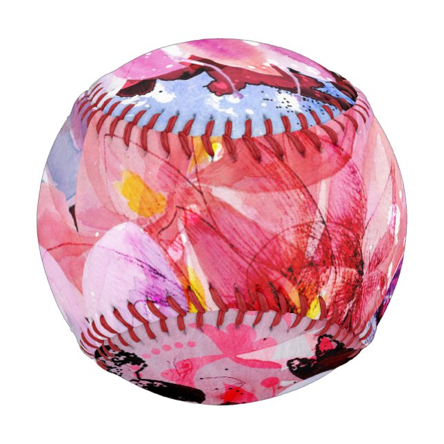Beautiful bouquet of flowers baseball (Front)
