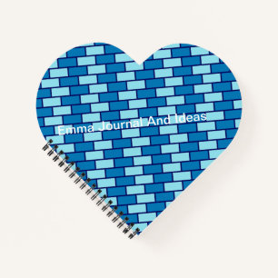 Beautiful Brick Wall Partterned Notebook